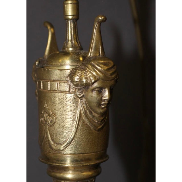 Bronze Table Lamps, 1880, Set of 2 For Sale - Image 14 of 17