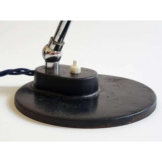 Metal Vintage Bauhaus Desk Lamp, 1930s For Sale - Image 7 of 16
