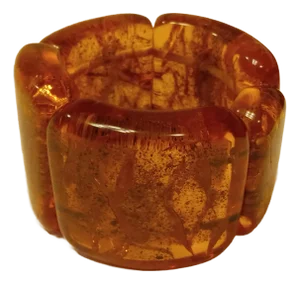 Modern Avant-Garde Baltic Amber Bracelet
