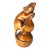 20th Century Japanese Carved Boxwood Netsuke of Rat on Double Gourd, Signed For Sale
