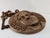 Rare L' Hotel Paris Oscar Wilde Large Bronze Medallion Key Fob With Key, Circa Mid-20th Century For Sale - Image 9 of 9