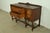 1920s Berkey & Gay Style Antique English Jacobean Carved Walnut and Burl Wood Sideboard, Circa 1920s For Sale - Image 5 of 13