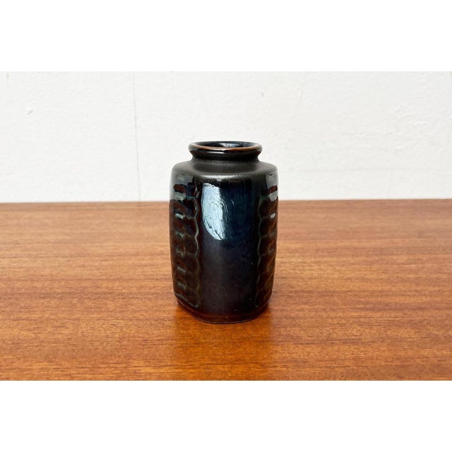 Mid-Century Danish Studio Pottery Vase by Einar Johansen for Søholm, 1960s For Sale - Image 14 of 15