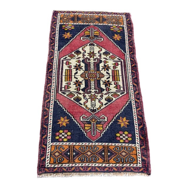 Turkish Yastik Rug 2' x 3'8" For Sale