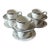 Christopher Stuart Optima Coffee Cups and Saucers - Set of 6 For Sale