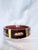 1980s Signed Adair Rosewood Choker & Bracelet Set – Ebony & Maple Inlay, Brass Accents, 2 Pieces For Sale - Image 10 of 10