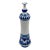 Vintage Vietri Hand-Painted Cassetta Italian Faiance Ceramic Bud Vase For Sale