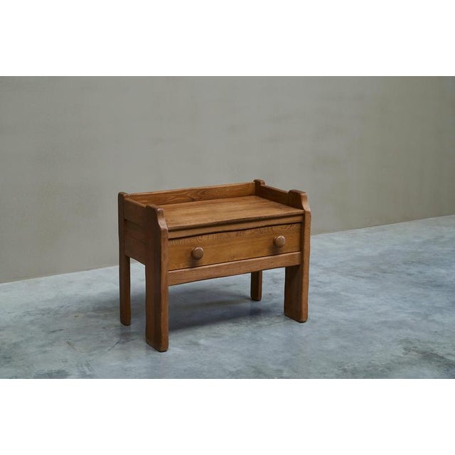 Cabinet with Drawer in Oak from Kunstmeubelen De Puydt, Belgium, 1960s For Sale - Image 6 of 11