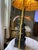 Vintage British Colonial Stacked Elephant Palm Tree Table Lamp For Sale - Image 9 of 12