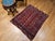 Vintage Turkmen Tekke Area Rug in Allover Geometric Pattern in Brick-Red, Navy, Ivory, Brown For Sale - Image 4 of 16