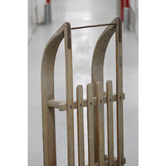 Wood Snow Sled, France, 1950s For Sale - Image 14 of 18