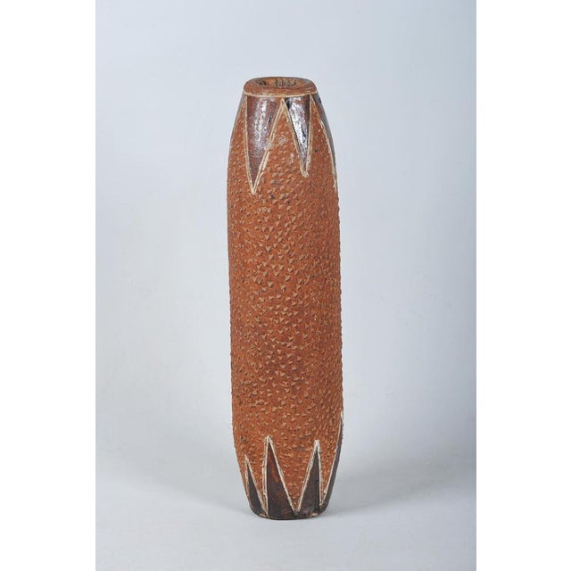 This original ceramic vase originates from 1940s Czechoslovakia and stylistically falls into the Mid-Century period. Its...