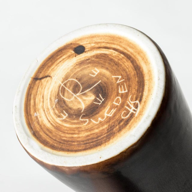 Stoneware Vase by Carl-Harry Stålhane for Rörstrand, 1950s For Sale - Image 6 of 8