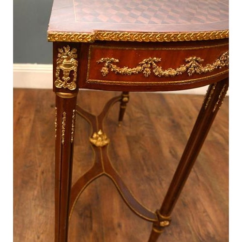 French Louis XVI Console Tables, Set of 2 For Sale - Image 11 of 13