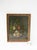 Gustave Marx, Still Life with Flower Bouquet on Dark Background, Oil on Canvas, Framed For Sale - Image 7 of 7
