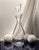 Elegant crystal cordial decanter designed in 1953 by Donald Pollard for the historic U. S. company, Steuben Glass, of...