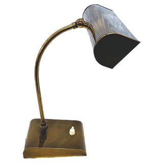 Mid-Century Brass Table Lamp For Sale