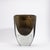 2020s Hand-Blown Modern Murano Vase in Black / Clear With 24-Karat Gold Flecks and Bubbles For Sale - Image 5 of 10