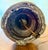 Mid 20th Century Brass Toned Turned Lamp For Sale - Image 4 of 10