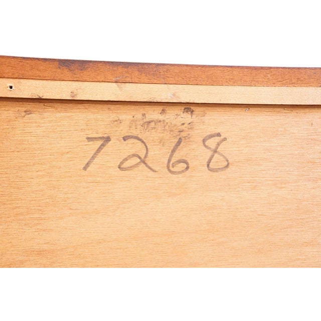 Cresent Furniture Solid Cherry Traditional Style 68" Triple Dresser 7268 For Sale - Image 12 of 13