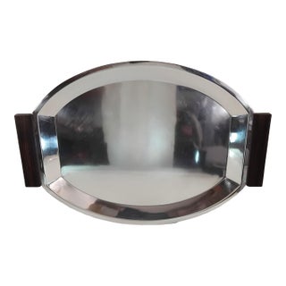 1930s Christofle-Alfenide Great Plateau Art Deco For Sale