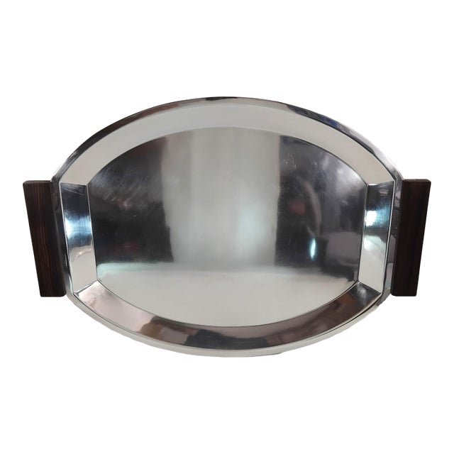 1930s Christofle-Alfenide Great Plateau Art Deco For Sale