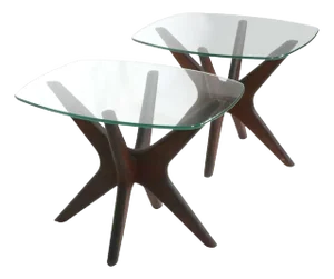 Pr. Mid Century Jack End Tables by Adrian Pearsall for Craft Associates C. 1950/60's