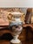 Late 19th Century French Louis XVI Style Hand Painted & Gilded Porcelain Vase Turned to a Table Lamp For Sale - Image 4 of 10