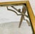 Mastercraft Vintage Mid-Century ‘Mastercraft Style’ Brass and Glass Side Table For Sale - Image 4 of 11