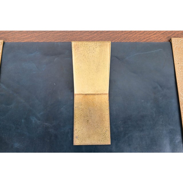Tiffany Studios New York Zodiac Bronze Doré Notepad Holder For Sale - Image 10 of 15