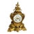 19thC Japy Frères Louis XV Gold Ormolu Bronze Mantel Clock 1pc For Sale