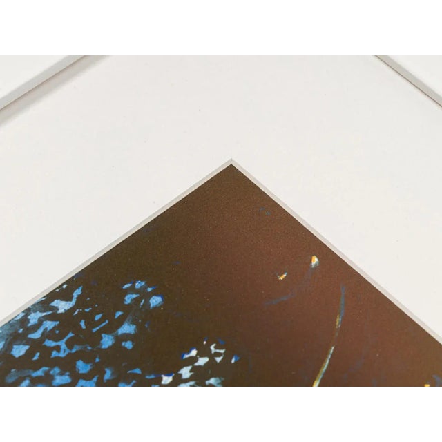 Paper Peter Dahl, Lady at Night, Color Lithograph on Paper, Framed For Sale - Image 7 of 9