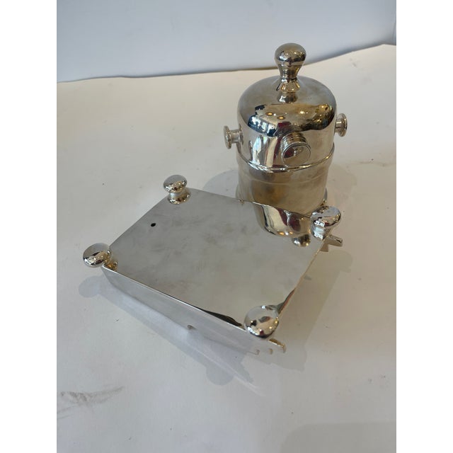 Canon Spoon Warmer, Silver Plate, English,C.1880 For Sale - Image 9 of 10