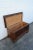 Early 20th Century Large Carved Bench Cedar Chest Blanket Trunk For Sale - Image 4 of 12