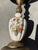 Vintage Hollywood Regency Floral Porcelain & Brass Floor Ashtray Stand For Sale - Image 4 of 13