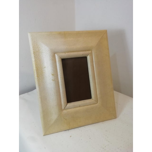 Glass Parchment Photo Frame by Aldo Tura, Italy, 1960s For Sale - Image 7 of 7