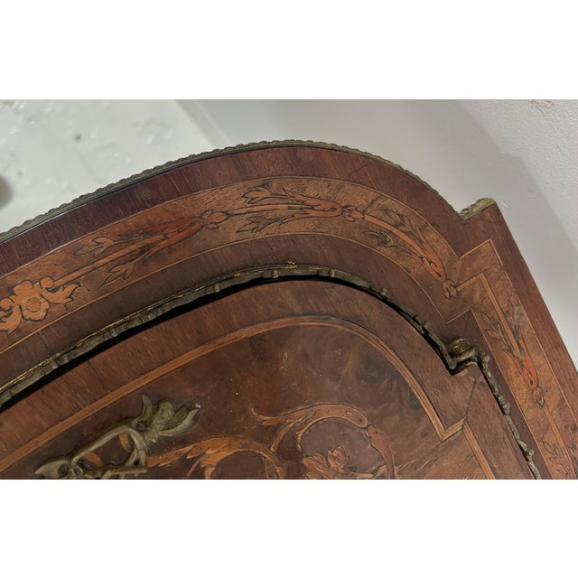 Brown 19th Century Napoleon III Style Planter in Veneered Wood For Sale - Image 8 of 18