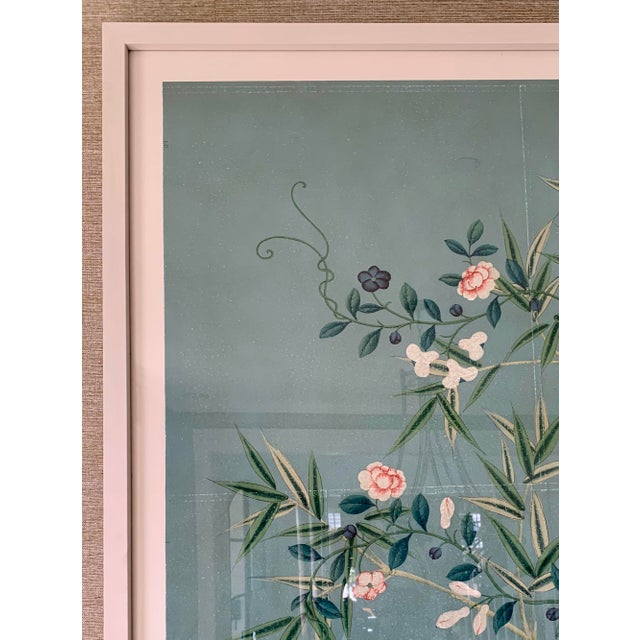 Framed Gracie Wallpaper Panel | Chairish