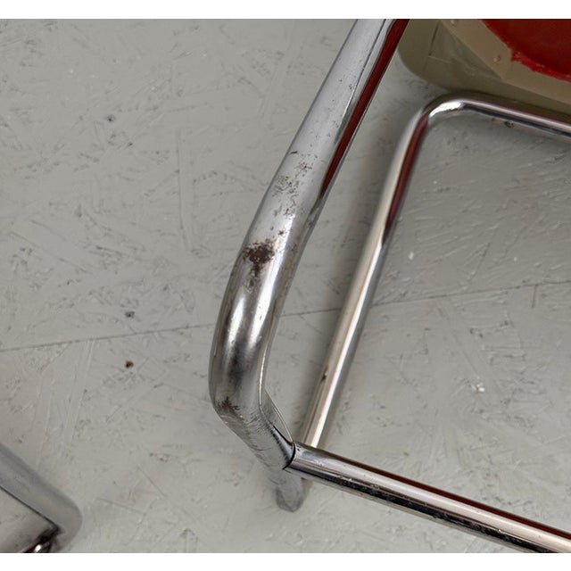 Bauhaus Chrome Armchairs from Robert Slezák, 1930s, Set of 2 For Sale - Image 12 of 14