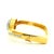 1990s Italian 14k Gold 3.38 Carat Diamond Pavé Dome Bangle Bracelet For Sale - Image 9 of 18