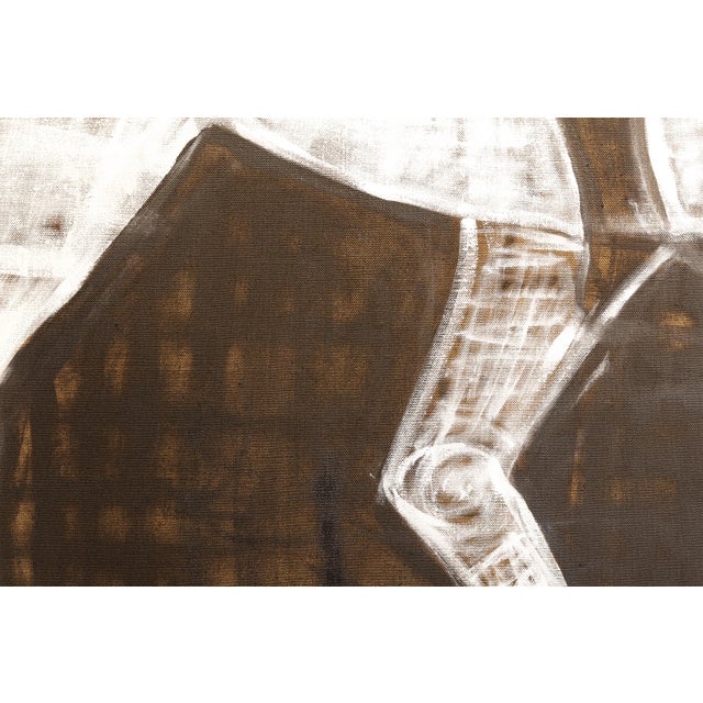 Contemporary Large Horse Oil Painting. Equestrian Painting 200 X 180 Cm For Sale - Image 11 of 12