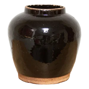 Brown Glaze Martaban Pot-Pegu
