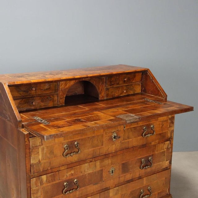 18th Century Walnut Bureau, Italy For Sale - Image 3 of 15