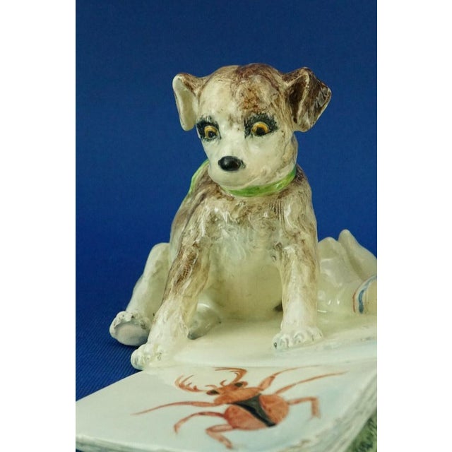 Little Girl and Dog Figure by Arturo Pannunzio, Italy, 1890s-1910s For Sale - Image 17 of 18
