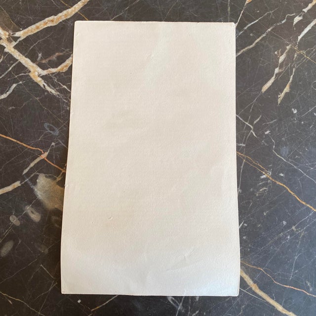 French Antique 18th Century “L’ibis Blanc and Le Courlis” Bird Engraving Hand Colored Artwork For Sale - Image 4 of 4