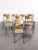Wood Vintage French Mullca Stacking School Dining Chair, 1950s For Sale - Image 7 of 8