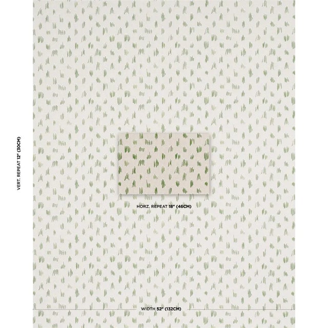 Created in collaboration with Studio Bon and screen-printed by hand, Meadow Button is a loose, small-scale floral fabric...