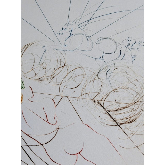 Salvador Dali, Woman and Horse, 1973, Etching For Sale - Image 9 of 10