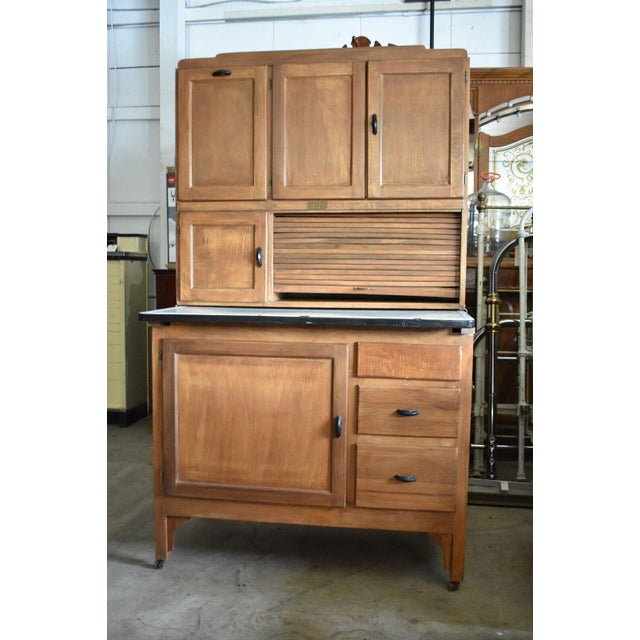 Antique Marsh, High Point Nc Primitive Hoosier Chairish