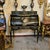 2000 - 2009 Louis XV Roll Top Secretary Desk – Hand Painted Black Bureau With Gold Leaf Details For Sale - Image 5 of 5